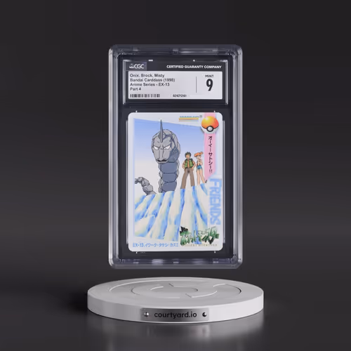 1998 Anime Series #EX-13 Onix, Brock, Misty - Part 4 (CGC 9 MINT)