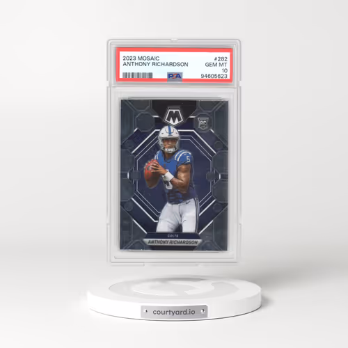 2023 Panini Mosaic #282 Anthony Richardson (PSA 10 GEM MINT)