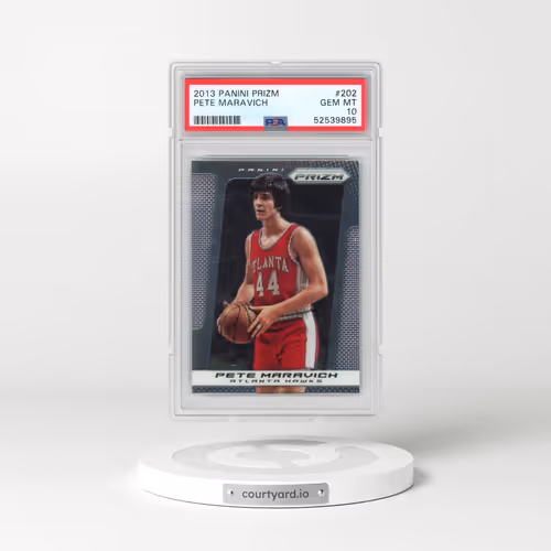 2013 Panini Prizm #202 Pete Maravich (PSA 10 GEM MINT)