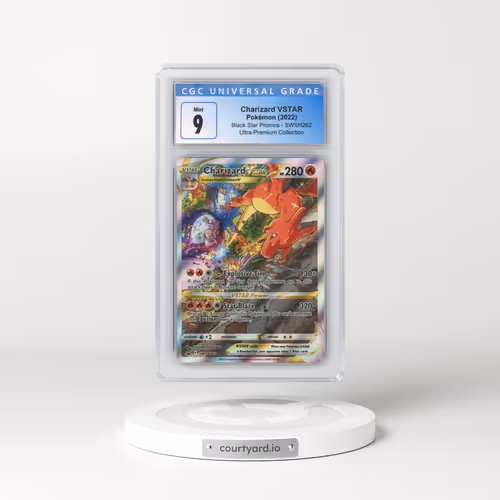 2017 Black Star Promos - Sword & Shield #SWSH262 Charizard VSTAR - Holo Ultra-Premium Collection (CGC 9 MINT)
