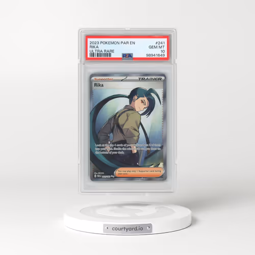 2023 Pokémon Par EN-Paradox Rift #241 Rika - Ultra Rare (PSA 10 GEM MINT)