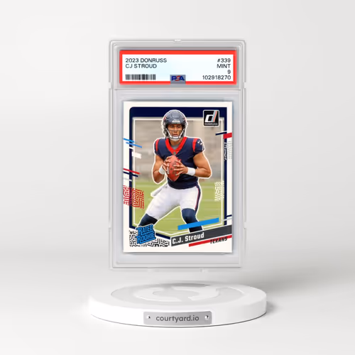 2023 Panini Donruss #339 CJ Stroud (PSA 9 MINT)