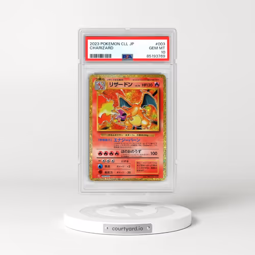 2023 Pokémon Cll-Trading Card Game Classic Charizard & HO-Oh EX Deck #003 Charizard (PSA 10 GEM MINT)
