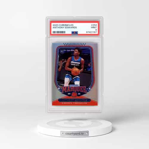 2020 Panini Chronicles #254 Anthony Edwards (PSA 9 MINT)