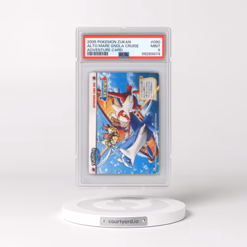 2005 Carddass Pokémon Advanced Generation Zukan Card Adventure Card #080 Alto Mare Gondola Cruise (P