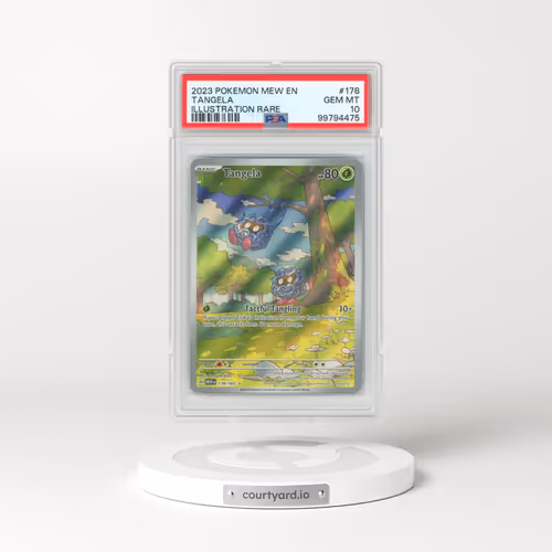 2023 Scarlet & Violet 151 - MEW EN #178 Tangela - Illustration Rare (PSA 10 GEM MINT)