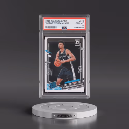 2023 Panini Donruss Optic #225 Victor Wembanyama (PSA 10 GEM MINT)