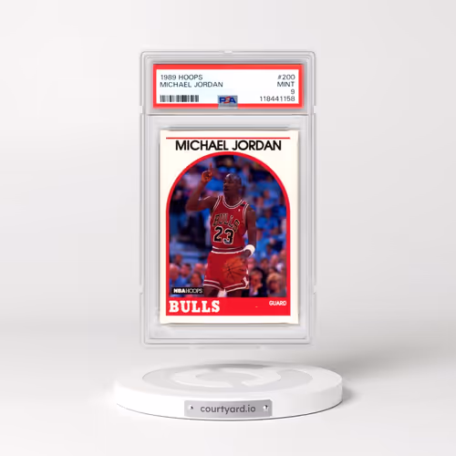 1989 Hoops #200 Michael Jordan (PSA 9 MINT)