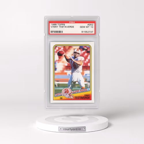 1988 Topps #352 Vinny Testaverde (PSA 10 GEM MINT)