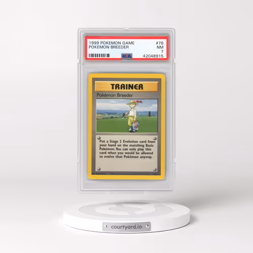 1999 Pokémon Game #76 Pokemon Breeder (PSA 7 NM)