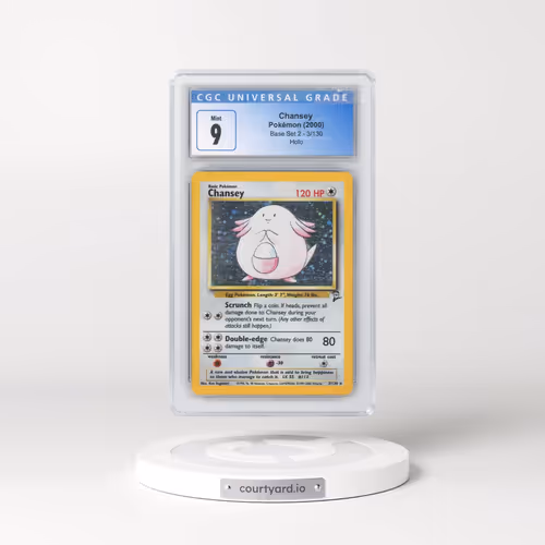 2000 Base Set 2 #3/130 Chansey - Holo (CGC 9 MINT)