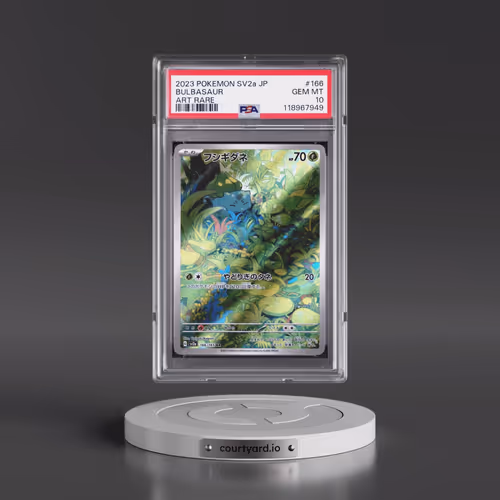 2023 Pokémon Sv2a-Pokémon 151 #166 Bulbasaur - Art Rare (PSA 10 GEM MINT)