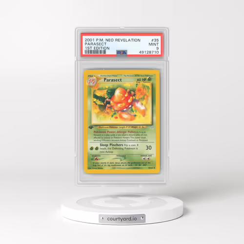 2001 Neo Revelation #35 Parasect - 1st Edition (PSA 9 MINT)