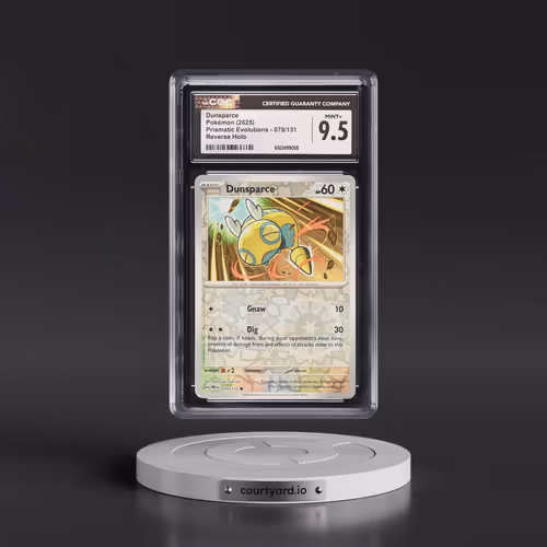 2024 Prismatic Evolutions - PRE EN #079/131 Dunsparce - Reverse Holo (CGC 9.5 MINT+)