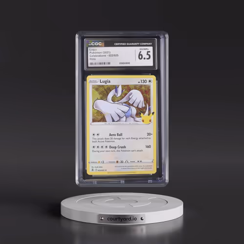 2021 Celebrations #022/025 Lugia - Holo (CGC 6.5 EX-NM+)