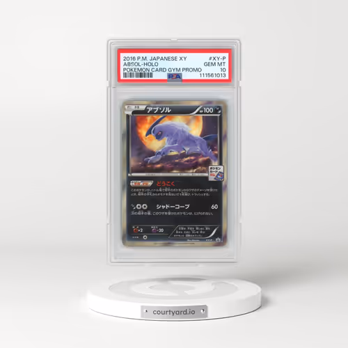 2016 Pokémon XY Promo #XY-P Absol - Holo Pokemon Card Gym (PSA 10 GEM MINT)
