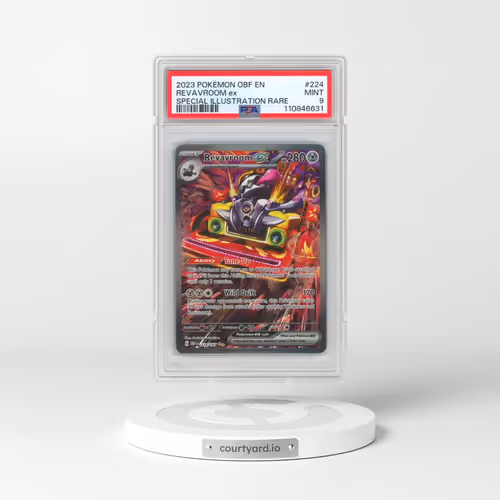 2023 Pokémon Obf EN-Obsidian Flames #224 Revavroom EX - Holo Special Illustration Rare (PSA 9 MINT)