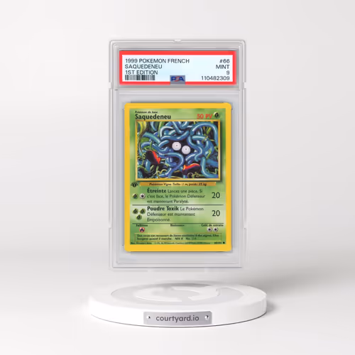 1999 Pokémon #66 Saquedeneu - 1st Edition (PSA 9 MINT)