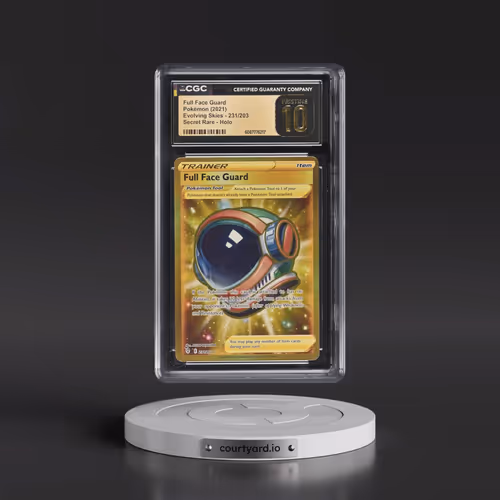 2021 Evolving Skies #231/203 Full Face Guard - Secret (CGC 10 PRISTINE)
