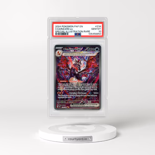 2024 Pokémon Paf EN-Paldean Fates #234 Charizard EX - Holo Special Illustration Rare (PSA 10 GEM MINT)