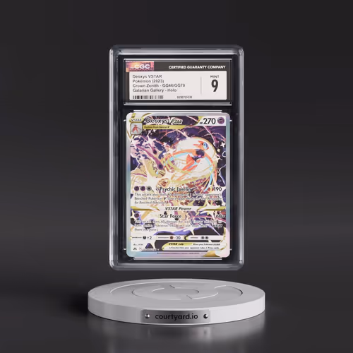 2023 Crown Zenith #GG46/GG70 Deoxys VSTAR - Galarian Gallery Holo (CGC 9 MINT)
