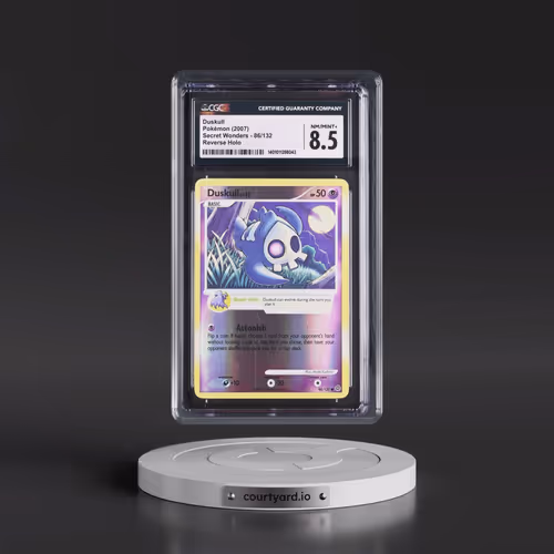 2007 Secret Wonders #86/132 Duskull - Reverse Holo (CGC 8.5 NM-MT+)