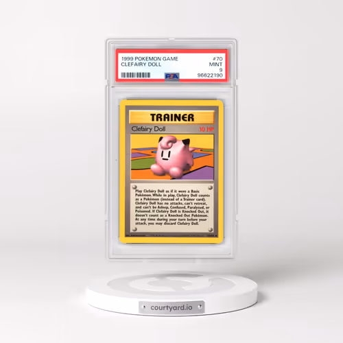 1999 Pokémon Game #70 Clefairy Doll (PSA 9 MINT)