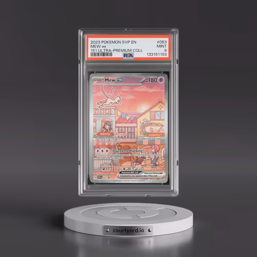 2023 Pokémon Svp EN-SV Black Star Promo #053 Mew EX - Holo 151 Ultra-Premium Collection (PSA 9 MINT)