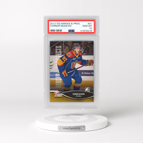 2012 Itg Heroes and Prospects #31 Connor McDavid (PSA 10 GEM MINT)