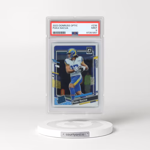 2023 Panini Donruss Optic #238 Puka Nacua (PSA 9 MINT)