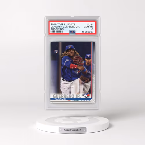 2019 Topps Update #US1 Vladimir Guerrero Jr. - Throwing (PSA 10 GEM MINT)