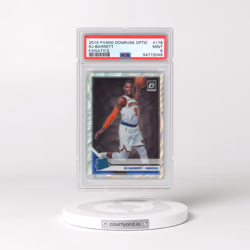2019 Panini Donruss Optic #178 RJ Barrett - Fanatics (PSA 9 MINT)
