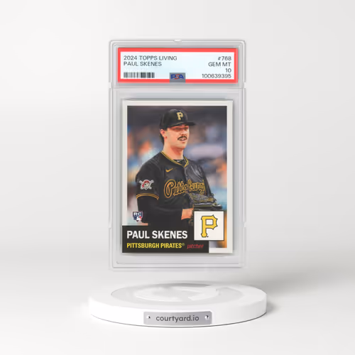 2024 Topps Living #768 Paul Skenes (PSA 10 GEM MINT)