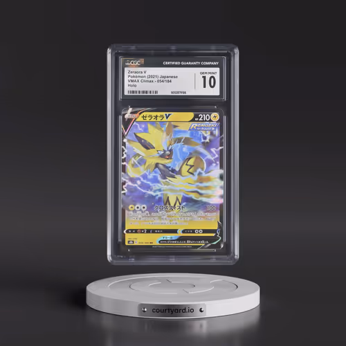 2021 VMAX Climax #054/184 Zeraora V - Holo (CGC 10 GEM MINT)