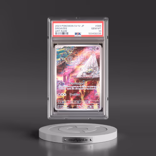 2023 Pokémon Sv1v-Violet EX #086 Drowzee - Art Rare (PSA 10 GEM MINT)