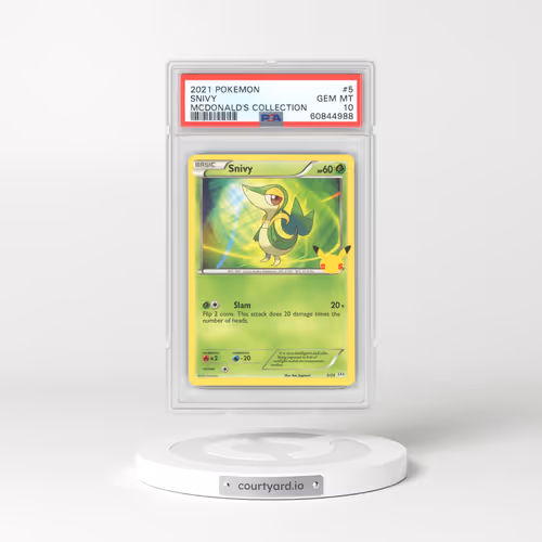 2021 McDonald's Collection #5 Snivy (PSA 10 GEM MINT)