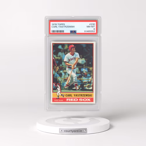 1976 Topps #230 Carl Yastrzemski (PSA 8 NM-MT)