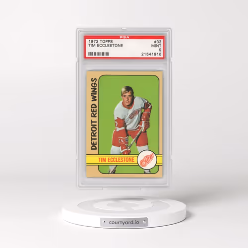1972 Topps #33 Tim Ecclestone (PSA 9 MINT)