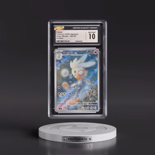 2024 Stellar Miracle #106/102 Raboot - Art Rare Holo (CGC 10 GEM MINT)
