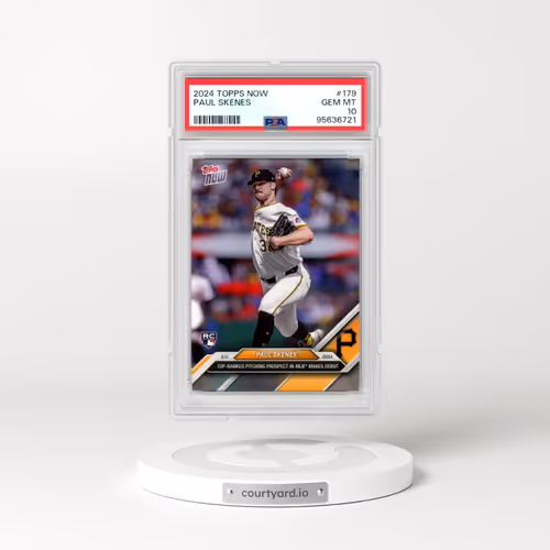 2024 Topps Now #179 Paul Skenes (PSA 10 GEM MINT)