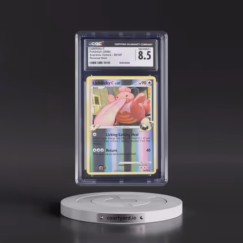 2009 Supreme Victors #30/147 Lickilicky C - Reverse Holo (CGC 8.5 NM-MT+)