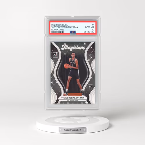 2023 Panini Donruss Magicians #1 Victor Wembanyama (PSA 10 GEM MINT)