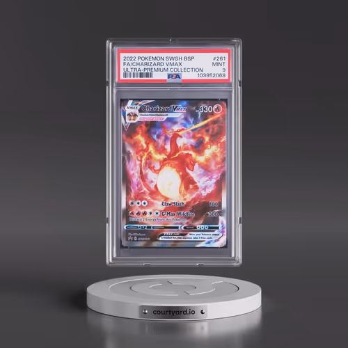 2022 Pokémon Swsh Black Star Promo #261 Charizard Vmax - Full Art Sword & Shield Ultra-Premium Colle