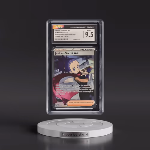 2024 Pokémon Sfa EN-Shrouded Fable #088 Janine's Secret Art - Ultra Rare (CGC 9.5 MINT+)