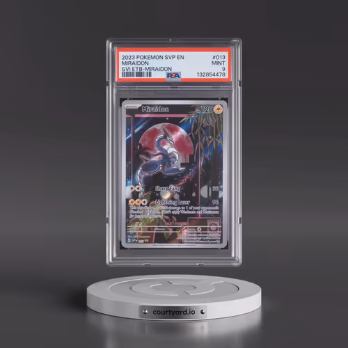 2023 Pokémon Svp EN-SV Black Star Promo #013 Miraidon - Scarlet & Violet Elite Trainer Box-Miraidon