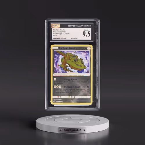 2022 Lost Origin #124/196 Radiant Steelix - Holo (CGC 9.5 MINT+)