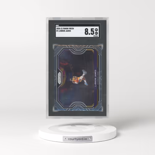 2020 Panini Prizm #1 LeBron James (SGC 8.5 NM-MT+)