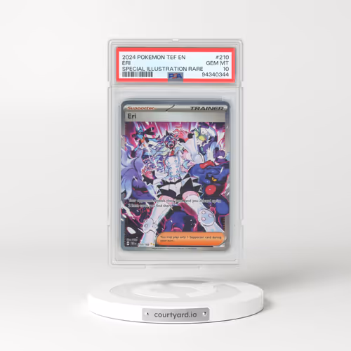 2024 Pokémon Tef EN-Temporal Forces #210 Eri - Special Illustration Rare (PSA 10 GEM MINT)