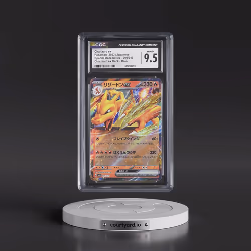 2023 Venusaur/Charizard/Blastoise Spec. Set ex #009/049 Charizard ex - Charizard ex Deck Holo (CGC 9