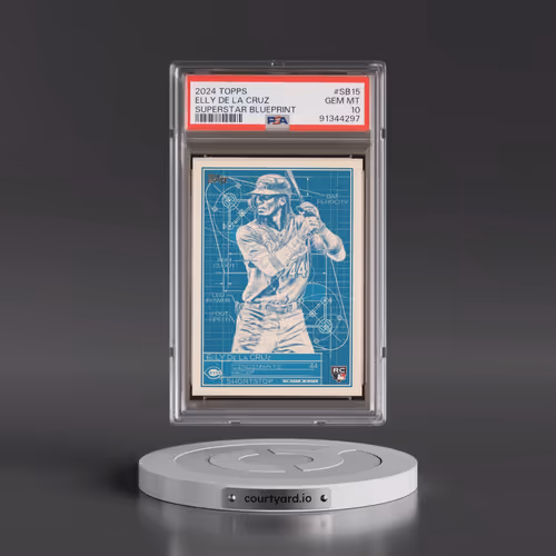 2024 Topps Superstar Blueprint #SB15 Elly de La Cruz (PSA 10 GEM MINT)
